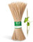 Novatool Lot de 300 Tuteurs de Gravier 80 cm x 6,5 mm I Naturel I Tiges pour Tomates et Fleurs