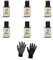 ILODA Schutzhandschuhe + 6xDr.Wack A1 250ml Leder-Reiniger
