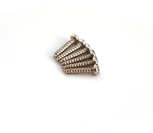 Guitar Anatomy Machine Head/String Tree/Truss Rod Screws Chrome x12
