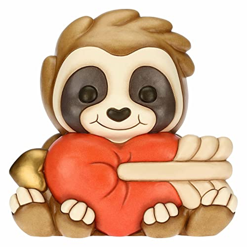 THUN - Bradipo Brad Versione Maxi - Ceramica - Linea Love is The Key - Living, Icone - 13,7x7,6x12 cm h