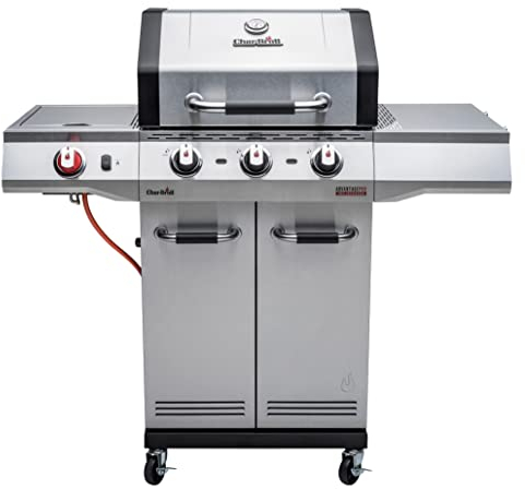 Char-Broil Barbacoa de Gas Advantage PRO S 3 - Barbacoa a gas con 3 quemadores y TRU-Infrared Technology, quemador de alto rendimiento de 900 °C, rejillas de hierro fundido