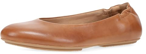 Dansko Mollie Slip-On Ballerina Flats for Women – Built-in Wedge with Arch Support – Versatile Casual to Dressy Footwear – Lightweight Rubber Outsole Luggage Nappa 11-11.5 M US