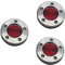 Sosoport 3stücke Golf Putter Gewicht Roter Schraubenzug Für Putter Kompatibel Mit Futura Und Golo Serien Schützt Vor Feuchtigkeit Für Golf-enthusiasten