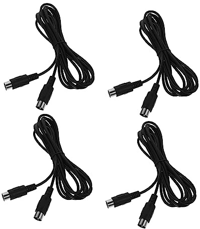 OSALADI 4stücke Midi-kabel Din-stecker-din-stecker-kabel für Midi-anwendungen Zubehör für Musikinstrumente Vintage-keyboards Midi-kompatible Instrumente Hochwertiges Zubehör Drums