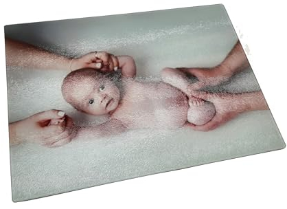 Grande planche à découper personnalisée avec votre image photo 39 cm x 28 cm