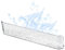 Water Splash Guard | Kitchen Sink Water Guard | Behind Sink Splash Guard for Kitchen, Sink Splash Prevention Shield, Edge Water Barrier, Splashback Protector with Adhesive Backing