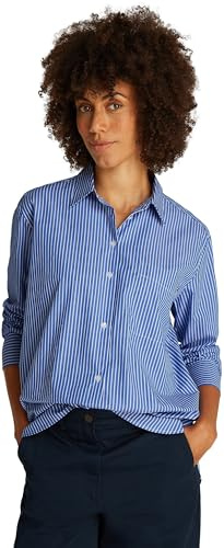 Tommy Hilfiger Damen Hemd Poplin Easy Fit Oversized