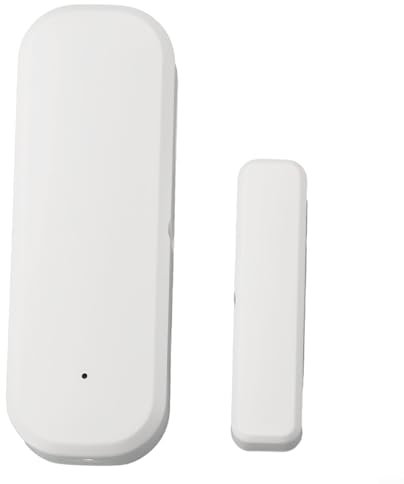 WLAN-Türsensor, intelligenter Fenstertür-Sensor, Alarm, Kontaktsensor für die Sicherheit zu Hause, kabelloser magnetischer Türöffnungsdetektor und App-Fernbenachrichtigung, kompatibel mit und