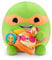 Snackles Teenage Mutant Ninja Turtles Edition von ZURU, 35 cm, Plüsch, flauschig-weiches, 35 cm großes Teenage Mutant Ninja Turtles Plüschspielzeug mit Pizza-Accessoire. (Michelangelo)