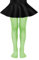 Medias de rejilla para niños, pantimedias con de puntos, medias de malla de colores, medias recortadas para niña, medias de malla para niña Calcetines Vistosos para Chicas de (Green, 12-15 Years)