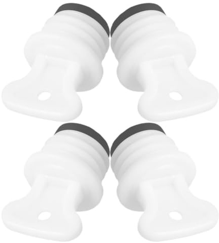 KOMBIUDA Bouchon De Rechange Pour Bouillotte De 21 Mm De Diamètre Intérieur Construction Robuste Et Étanche Lot De 4 Pièces De Rechange