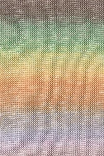Lang Yarns Baby Cotton Color 786.0152 - grün/gelb/braun