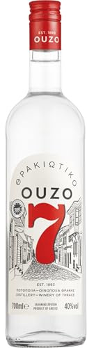 Ouzo 7 Anis Griechenland inkl. FeinWert E-Book (1 x 0.7 l)