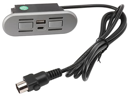Segrehy Interrupteur de Commande de Fauteuil élévateur, contrôleur électrique de canapé inclinable avec Port de Charge USB de Type C, Commande Manuelle Sensible pour la Maison et Le