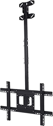 Ceiling TV Mount, Adjustable TV Bracket Fits Most 32-70inch LCD LED Plasma Monitor Flat Panel Screen Display, Max VESA 400x400mm TV Mount
