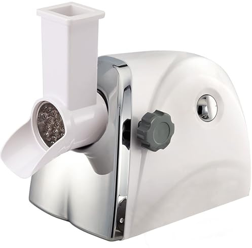 Commercial Electric Cheese Grater with 3 Drum Blades for Shredding Cheese, Vegetables, Nuts, and Carrots