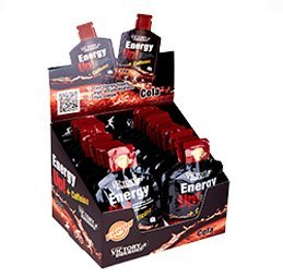 Victory Endurance Energy Up Lot de 24 gels à la caféine goût cola 40 g