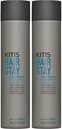 KMS California HAIRSTAY Finishing Spray Voc >55% 300ml x2 = 600ml - NEU