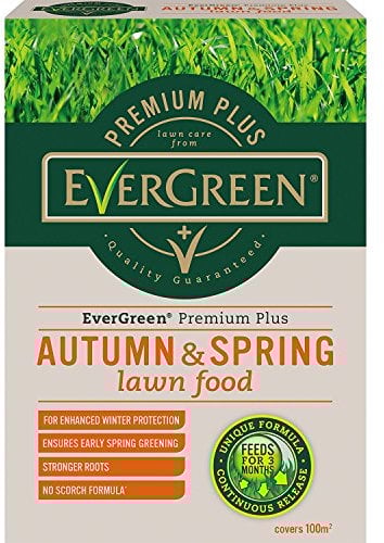 Evergreen Premium Plus Autumn & Spring Lawn Food Coverage 100M2