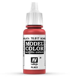 Vallejo Model Color 70817 Scarlet (17ml)