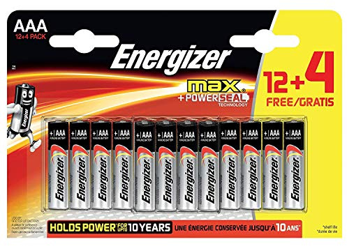 Energizer Max Batterien AAA, 16 Stück