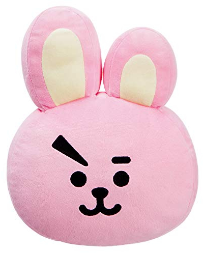 Aurora World Kissen Cooky BT21 Plüschkissen, Pink, 19 x 37
