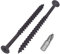 SKIR'CO Lot de 150 vis avec finition phosphatée noire 4,2 x 70 mm pour cloison sèche, vis à bois, tête cruciforme, vis pour plaque de plâtre