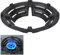 IEUYO Cast Iron Wok Support Ring Burner Ring for Gas Stove Rack Pot Holder Anti-skid Time-saving and Energy-saving for 4 claws racks or grates