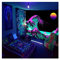 Varnmrop Schwarzlicht-Wandteppich UV-Reaktives Tapisserie-Wandbehang Meereswelle - Fluoreszierend Trippy Wandtuch Abstrakte ästhetik Wandtuch für Schlafzimmer Wohnzimmer
