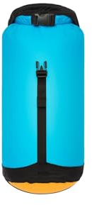 Sea to Summit - Evac Compression Dry Bag UL S 8L - Kompakte & wasserdichte Tasche - Ultraleicht - Rollverschluss - Wandern & Paddelsport - 17.9 x 17.9 x 37.7cm - Atoll Blue - 76g