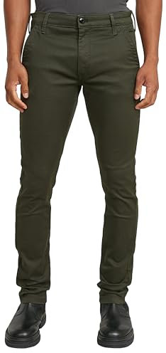 G-STAR Pantalones Skinny Chino 3.0, Gris (Asfalt D25179-c105-995), 34W / 32L Hombre
