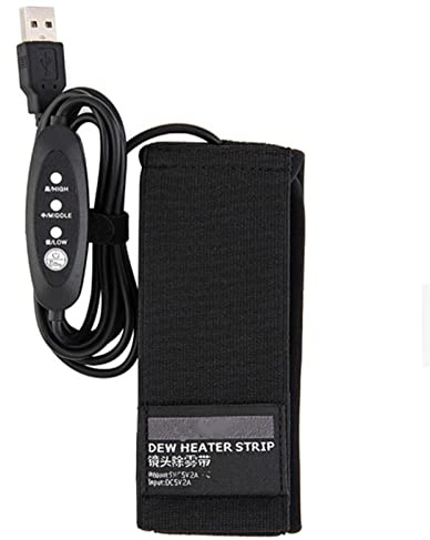 Warmwasserbereiter - Anti-Kondensations-Heizer, Linse mit USB-Heizstreifen