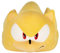 TOMY Club Mocchi Mocchi Sonic The Hedgehog 15 Zoll Super Sonic Mega Plüschtier – Sonic-Sammelspielzeug für Kinder ab 3 Jahren