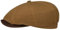 Stetson Hatteras Waxed Flatcap Schirmmütze Made in Germany Herren braun 57 cm