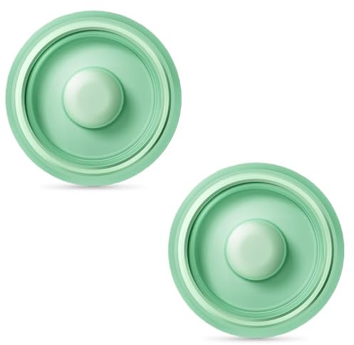 2pcs Silicone Diaphragm Compatible with Elvie Stride Pump Replacement Parts, Replace for Elvie Pump Stride Valves Diaphragm Parts Accessories