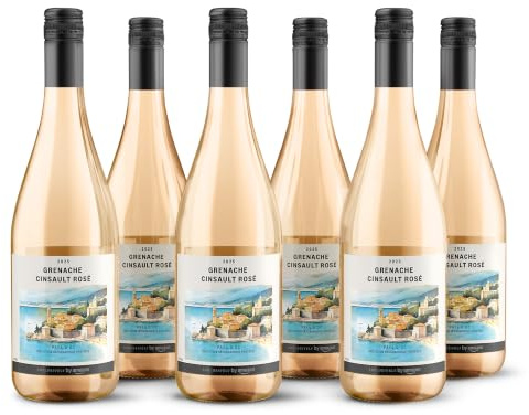 By Amazon Grenache Cinsault Pays d'Oc IGP Rose Wine, 75cl x 6