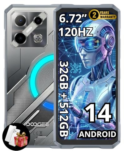 DOOGEE NOTE58PRO Android 16 Mobile Phone