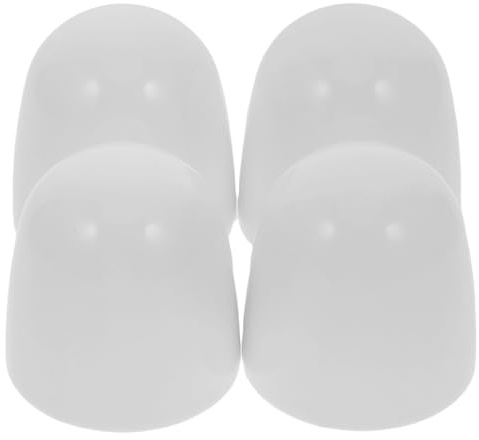 KOMBIUDA 4 pièces Cache Boulons Sol Toilette Bouchons Vis Wc Décoratifs pour Fixation Base Wc Protège et Embellit Salle de Bain sans Outils Facile à Installer