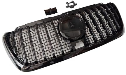SHSUBF Kühlergrill vorne in der Mitte Kühlergrill Stoßstange Grill Für Benz Für Sprinter Für W907 2018-2023 Grills Auto Styling