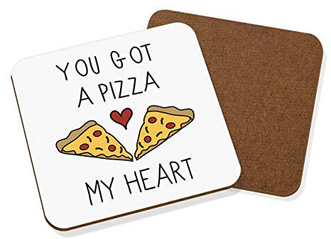 Gift Base Dir Got A Pizza Mein Herz Untersetzer Getränke-unterlage