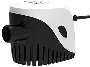 LIGHTEU®, Seaflo 12V 1100GPH automatische Bilgenwasserpumpe, 3A mit integriertem Schwimmerschaltersystem, kein separater Schwimmerschalter erforderlich