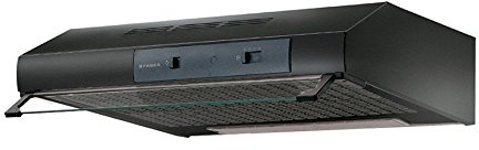 Faber - Cappa sottopensile TCH04-741 finitura nero da 90cm