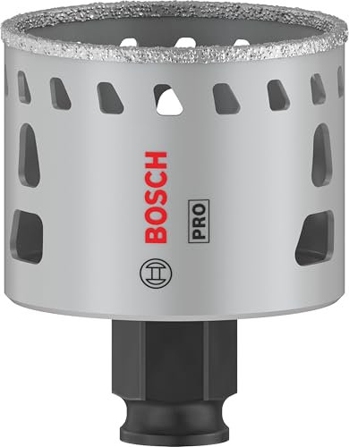 Bosch 1 scie cloche Pro Tile Power Change Plus (pour carrelage dur, carrelage mou, diamètre 54 mm, accessoire professionnel pour perceuse/tournevis), version actuelle