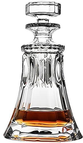 Carafes à décanter Carafe en Forme De Jupe,Décoration De Table Avancée,Artisanat en Verre De Cristal Personnalisé,Bouteille De Whisky Créative,avec Bouchon D'étanchéité