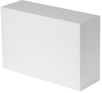 Crafare 1 Packung Bastelschaumblöcke, 30,5 x 20,3 x 10,2 cm, Styroporblock für Schule, Kunst