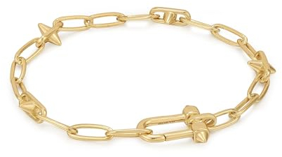 ANIA HAIE Damen-Armband 925er Silber One Size, Gold 32025412