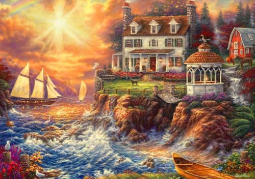 Puzzle 1000 Teile - Chuck Pinson - Life Above the Fray
