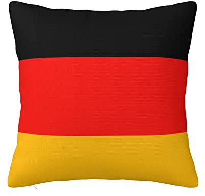 OPSREY Kissenbezug mit Deutschland-Flagge, bedruckt, dekorativer Kissenbezug