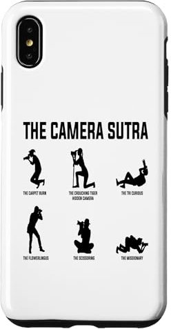 Hülle für iPhone XS Max Lustige Kamera Sutra Fotograf Fotografie Geschenk