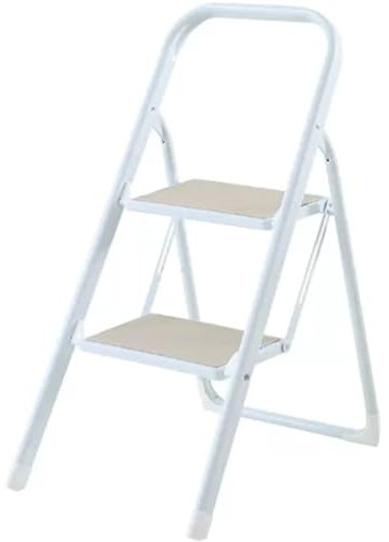 Chaise Transformable en Escabeau Bibliothèque Polyvalente Marche Pied Echelle avec Accoudoirs, Studio Couche Double Chaise Longue/étagère De Rangement, Petite Empreinte(Color:Beige)